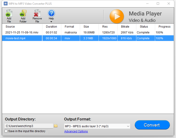 Convert and download  Videos to MP3, Free Mp3